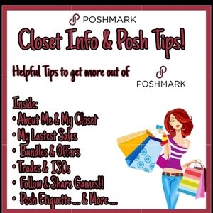 ☆CLOSET INFO & POSH TIPS☆